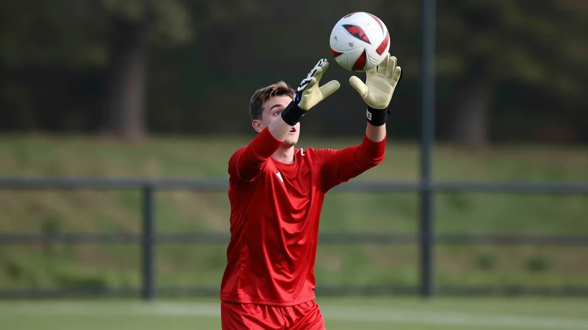 Chelsea's 20-year-old goalkeeper Ted Curd is back at Boreham Wood for the 2026-27 season, having helped the club to cup...